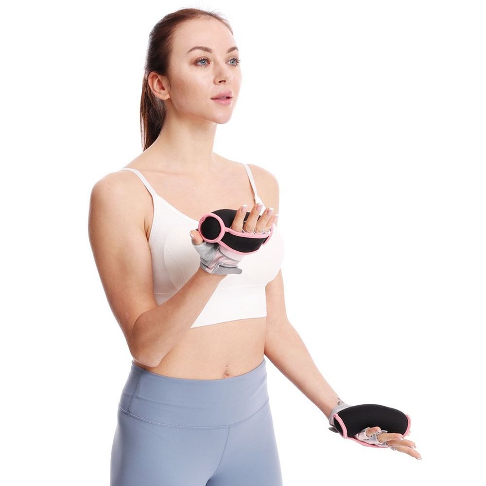 Yoga Sandbag Weight - ชุดดัมเบลทรายน้ำหนักเบาแบบยูนิเซ็กส์ 1 คู่ สำหรับเพิ่มน้ำหนัก ด้ามจับนุ่ม ไม่ลื่น