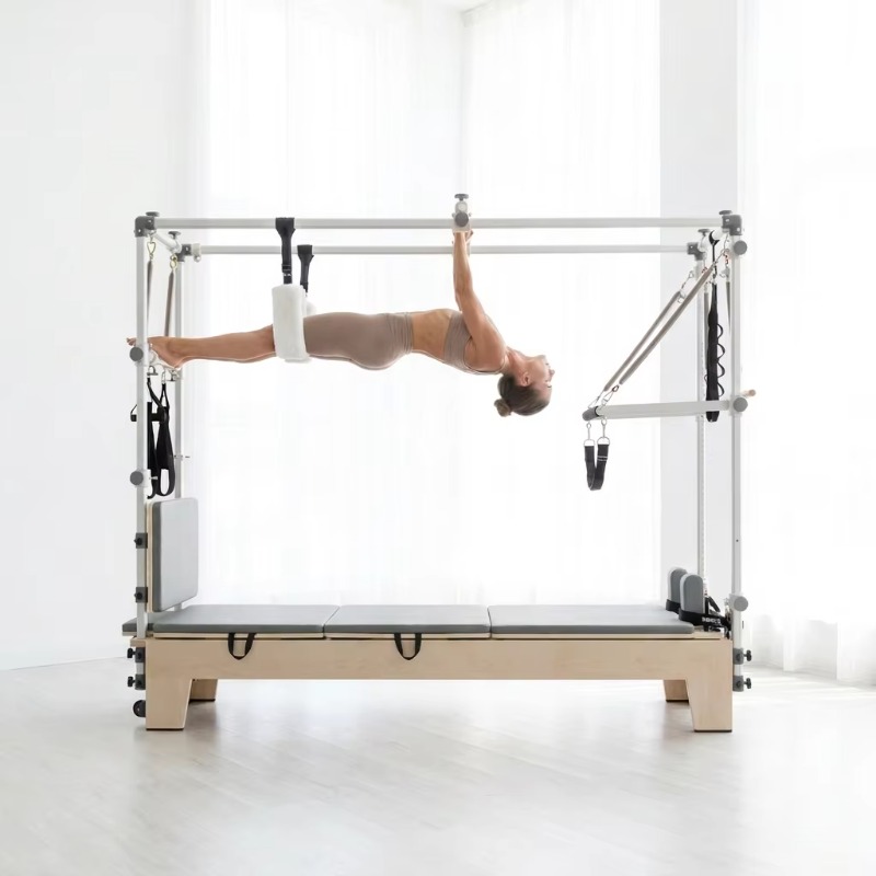 Pilates And Yoga Studio - อุปกรณ์ฝึกโยคะทรงสี่เหลี่ยมคางหมูแบบปรับได้ 360 องศา ยี่ห้อ YTTYIN รุ่น