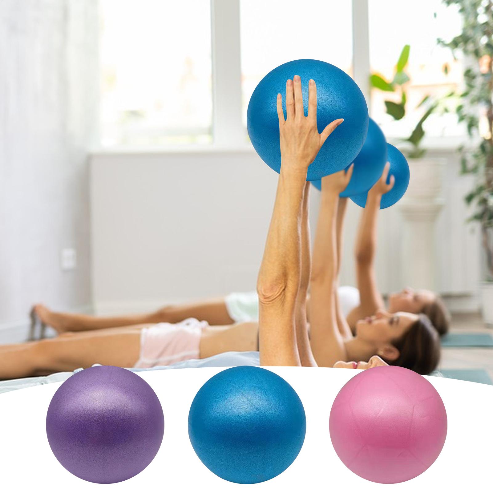Pilates Yoga Ball Exercises - ลูกบอลโยคะในร่มขนาด 15 ซม. ทำจาก PVC สำหรับออกกำลังกาย