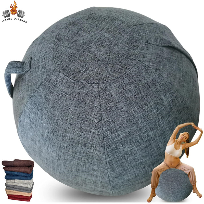 Pilates Yoga Ball Exercises - 55/65/75 ซม.ลูกบอลโยคะป้องกันออกกําลังกาย BALANCE Ball สําหรับโยคะพิลาทิสนั่ง Ball