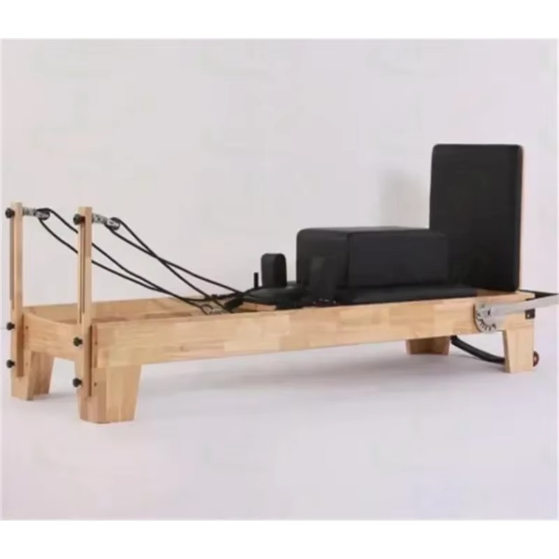 Pilates And Yoga Studio - เครื่องออกกำลังกายโยคะสำหรับผู้หญิง เครื่องฝึกสมดุล อุปกรณ์ไม้ เมเปิ้ล พิลาทิส รีฟอร์เมอร์