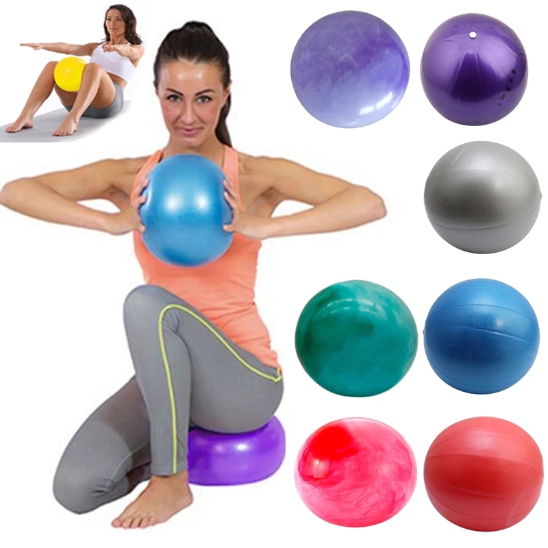 Pilates Yoga Ball Exercises - ใหม่ 25 ซม.ลูกบอลโยคะการออกกําลังกายยิมนาสติกฟิตเนสพิลาทิส Ball BALANCE การออกกําลังกายฟิตเนสโยคะ