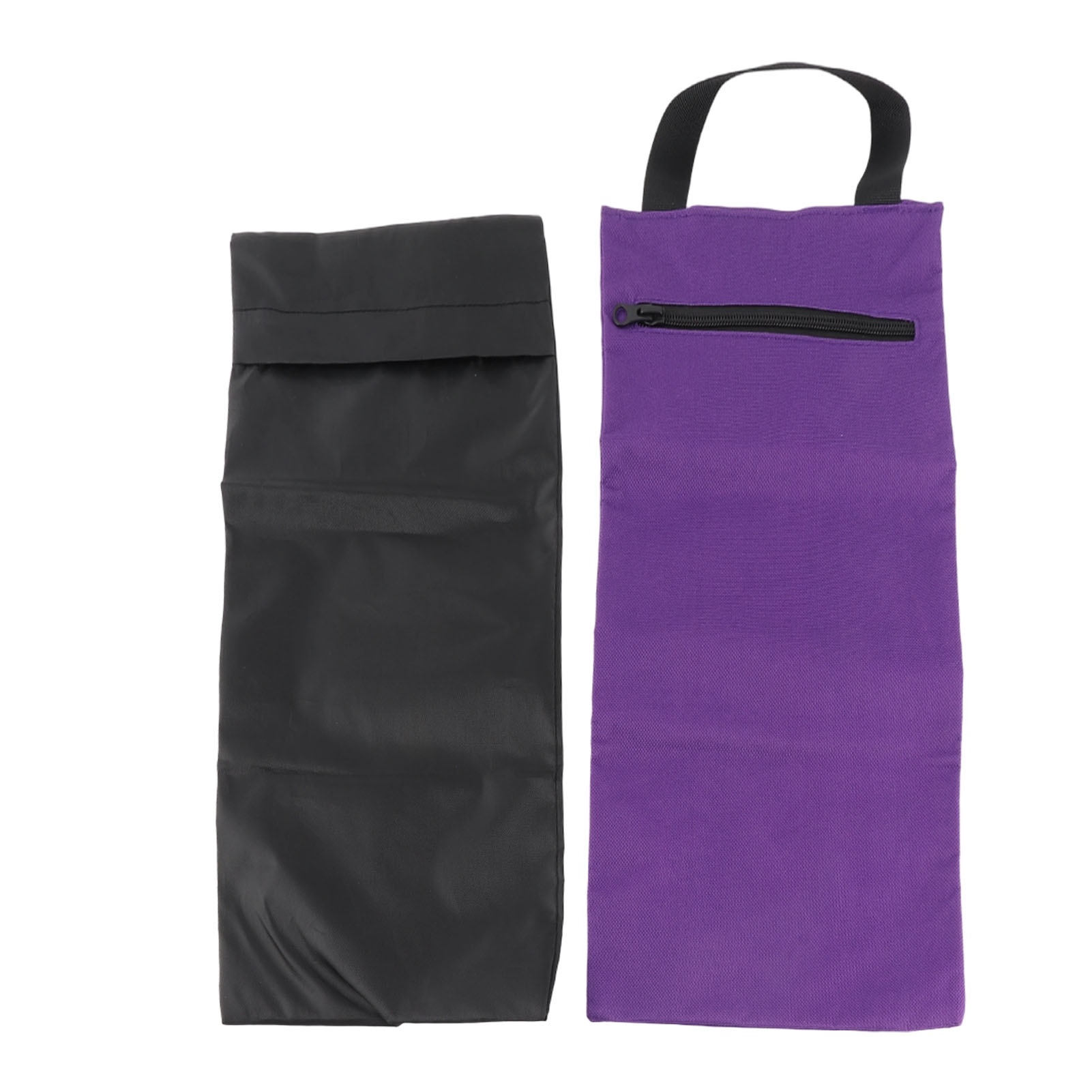 Yoga Sandbag Weight - ถุงทรายโยคะ ดีไซน์ซิป วัสดุผ้าอ็อกซ์ฟอร์ด ถุงออกกำลังกายแบบม้วนได้ พับเก็บได้ สำหรับการฝึกซ้อม