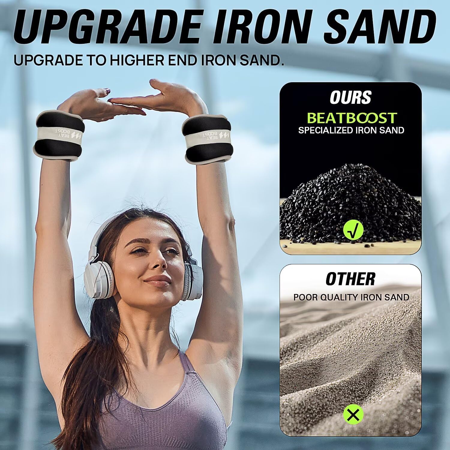 2pcs 0.25/0.5/0.75/1/2 กก.ข้อเ - Yoga Sandbag Weight บทวิจารณ์และราคา
