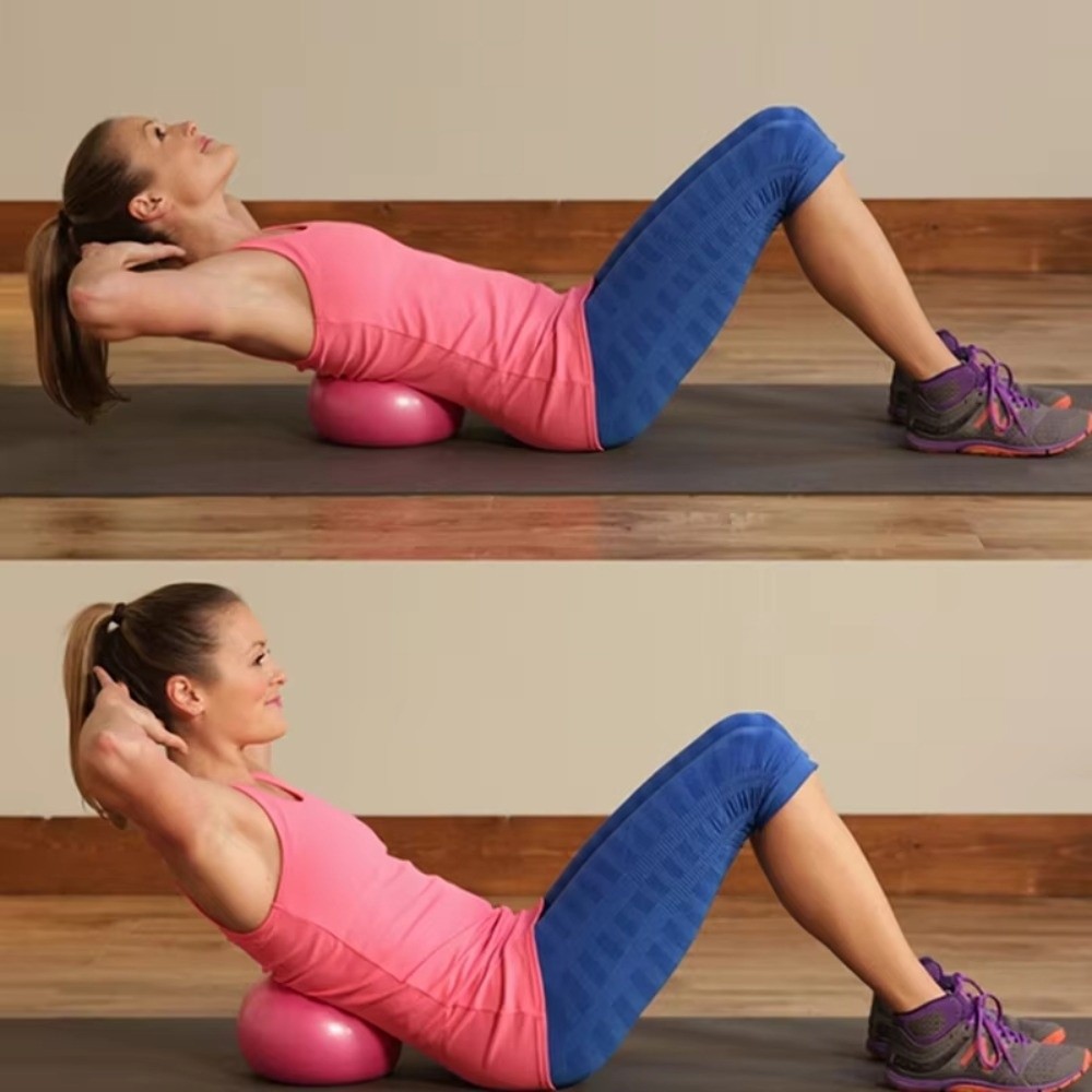 ลูกบอลโยคะใหม่ขนาด 25 ซม. ลูกบ - Pilates Yoga Ball Exercises บทวิจารณ์และราคา