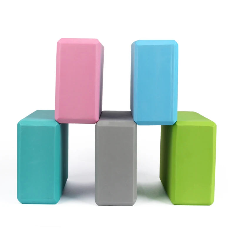 EVA โฟมโยคะบล็อก Props อิฐยิมพ - Pilates Yoga Block Exercises บทวิจารณ์และราคา