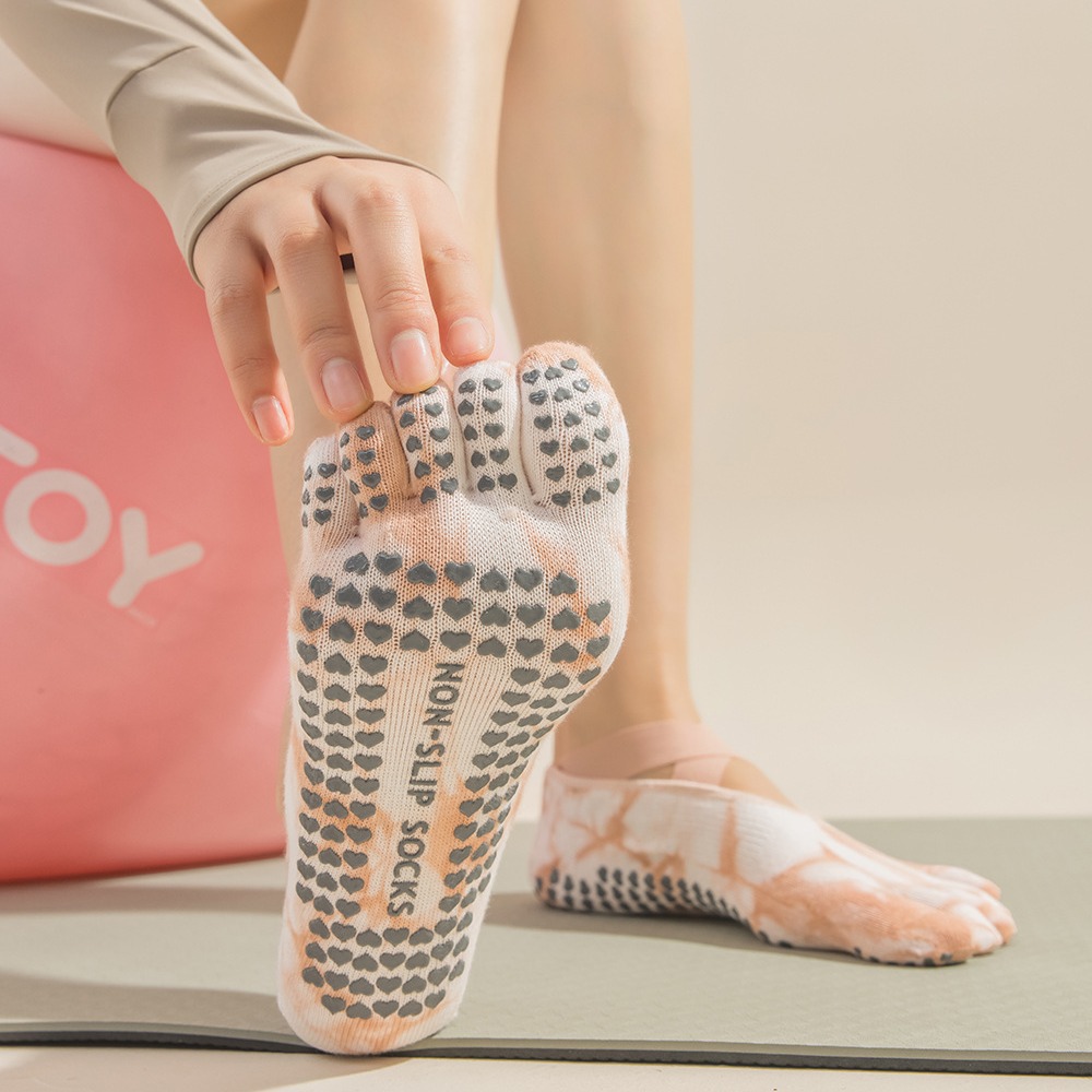 ถุงเท้าผู้หญิงแบบห้านิ้วสำหรับ - Pilates And Yoga Studio บทวิจารณ์และราคา