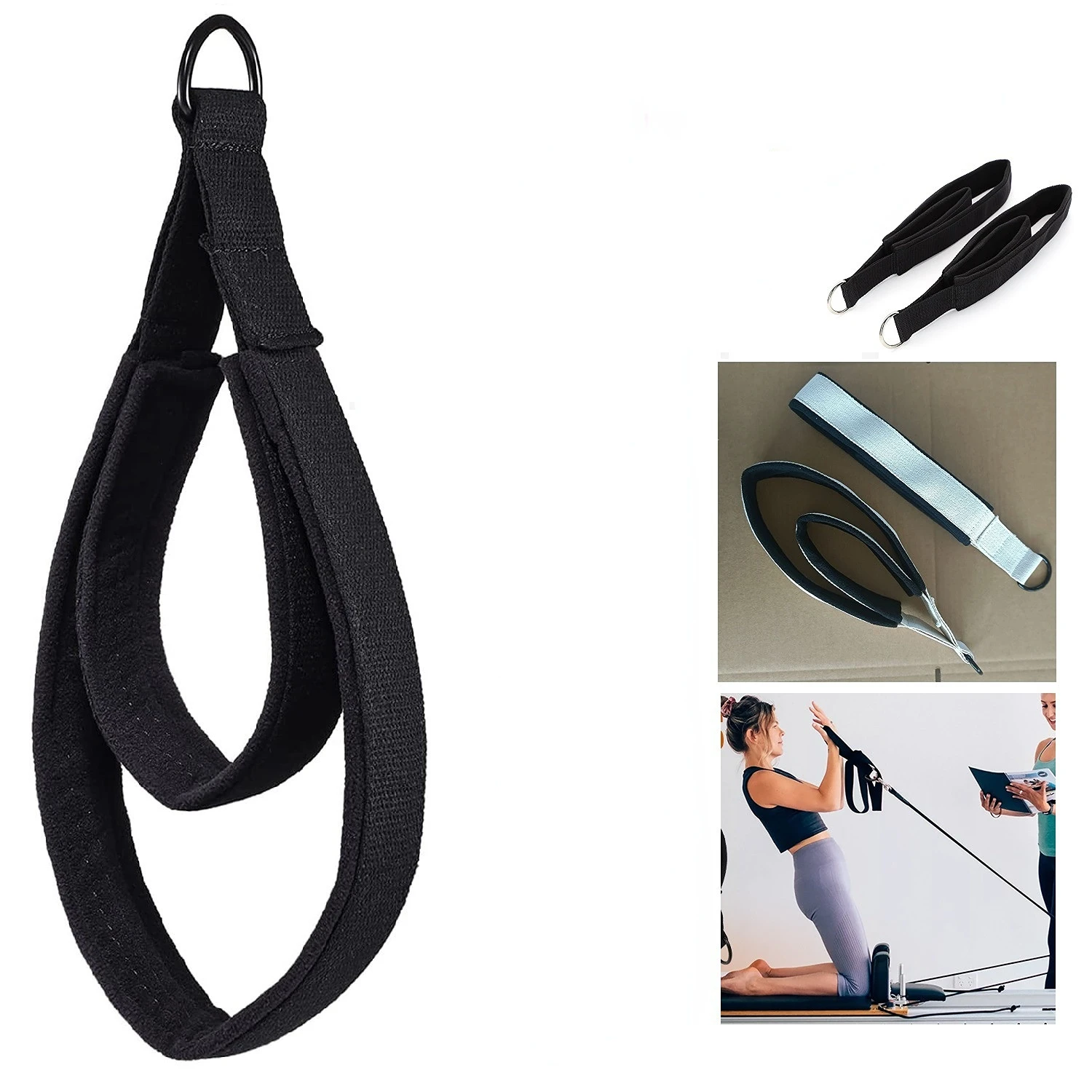 สายรัดข้อเท้าแบบวงแหวนคู่สำหรั - Pilates Yoga Ring บทวิจารณ์และราคา