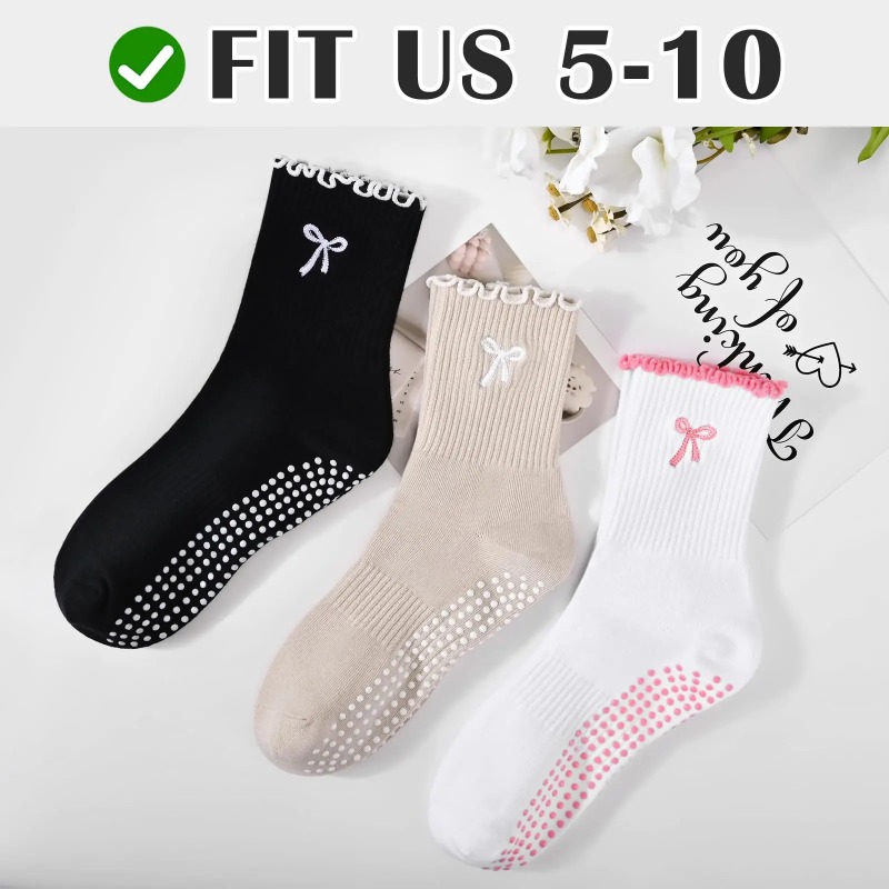ถุงเท้าโยคะมืออาชีพ สายรัดผ้าฝ - Pilates & Yoga Vertebrasana บทวิจารณ์และราคา