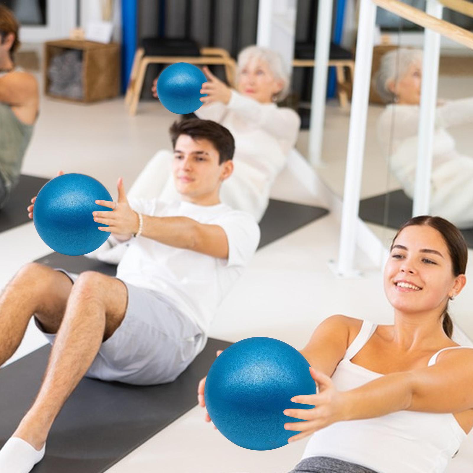 ลูกบอลโยคะในร่มขนาด 15 ซม. ทำจ - Pilates Yoga Ball Exercises บทวิจารณ์และราคา