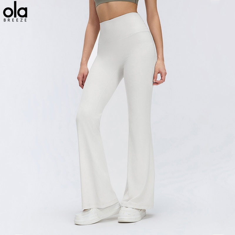กางเกงโยคะทรงบานเอวสูง Ola bre - Pilates Yoga Tone บทวิจารณ์และราคา