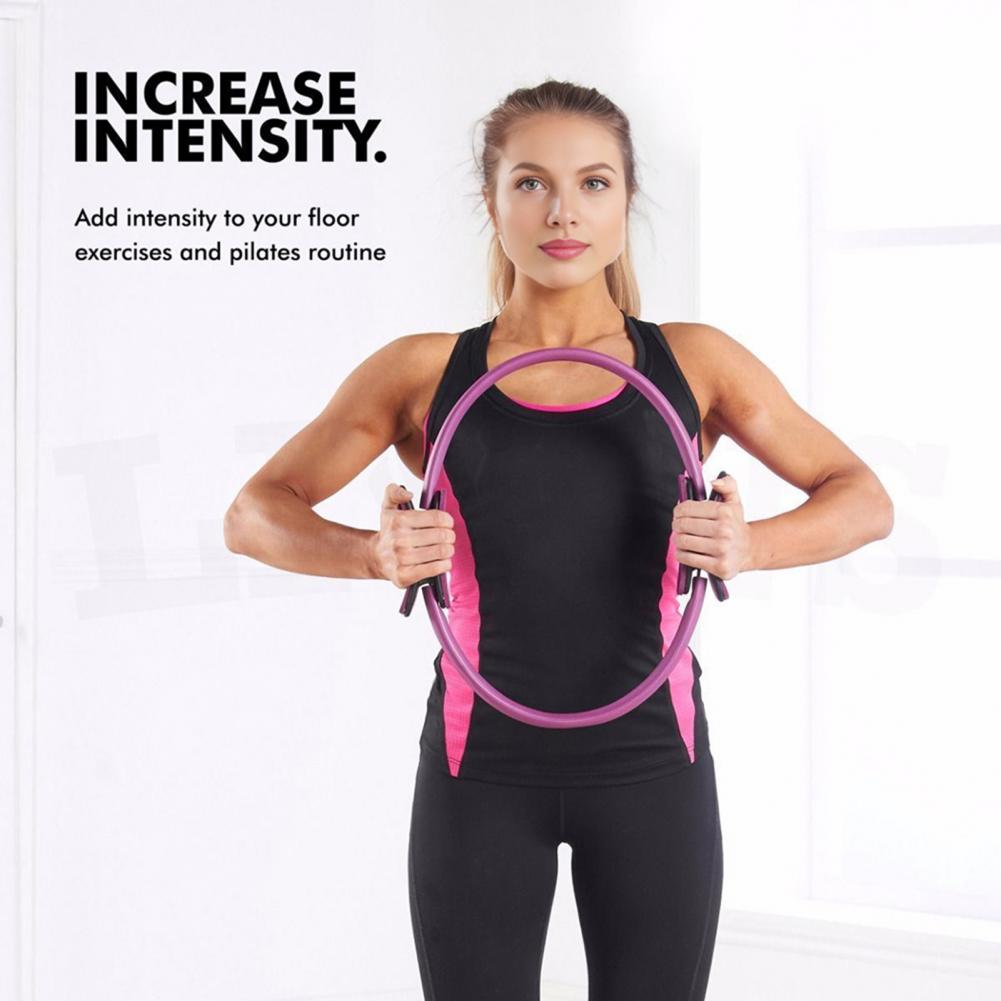 ผู้หญิงโยคะฟิตเนสแหวนวงกลมพิลา - Pilates Yoga Ring บทวิจารณ์และราคา