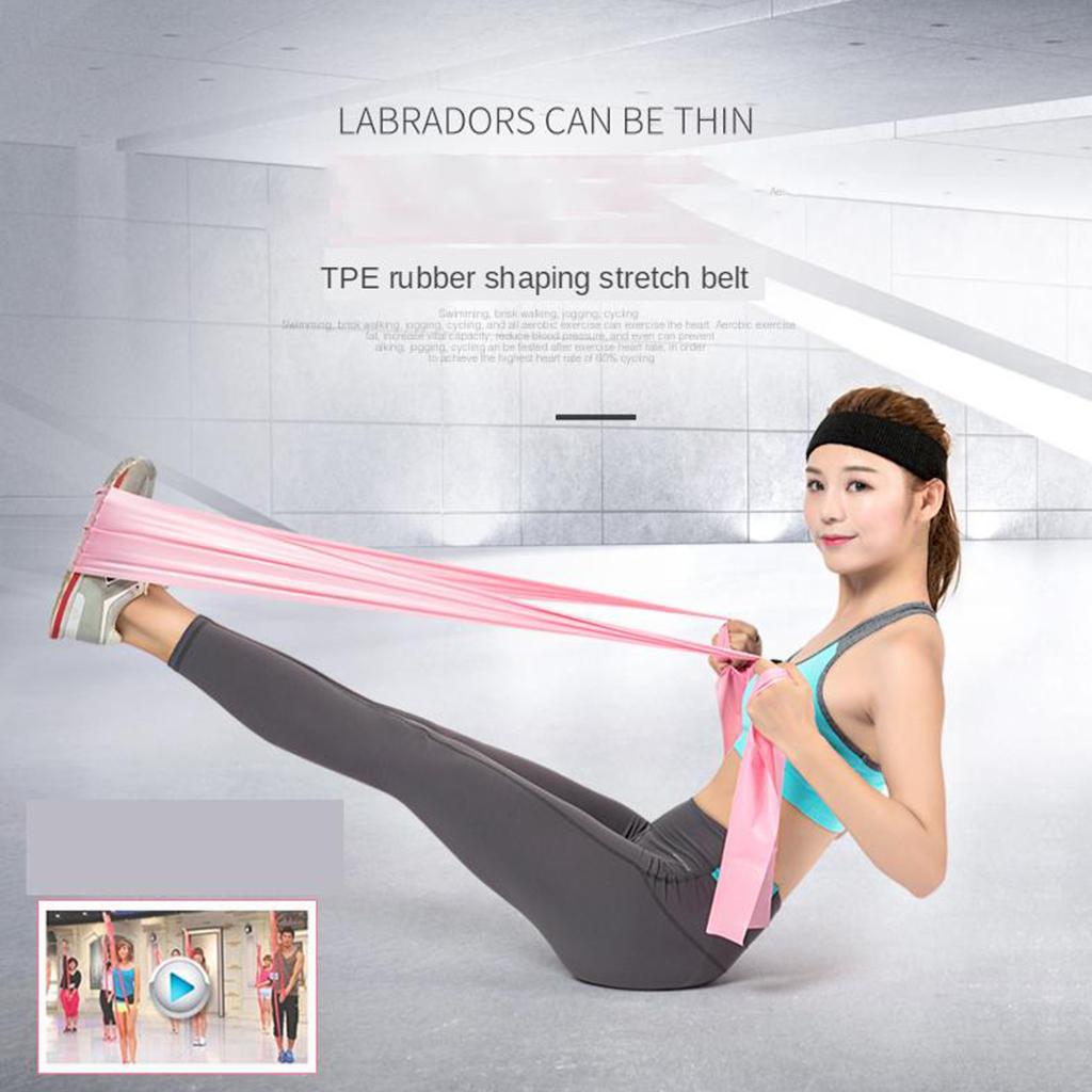 ชุดยางยืดออกกำลังกาย TPE สำหรั - Pilates Yoga Stretching บทวิจารณ์และราคา