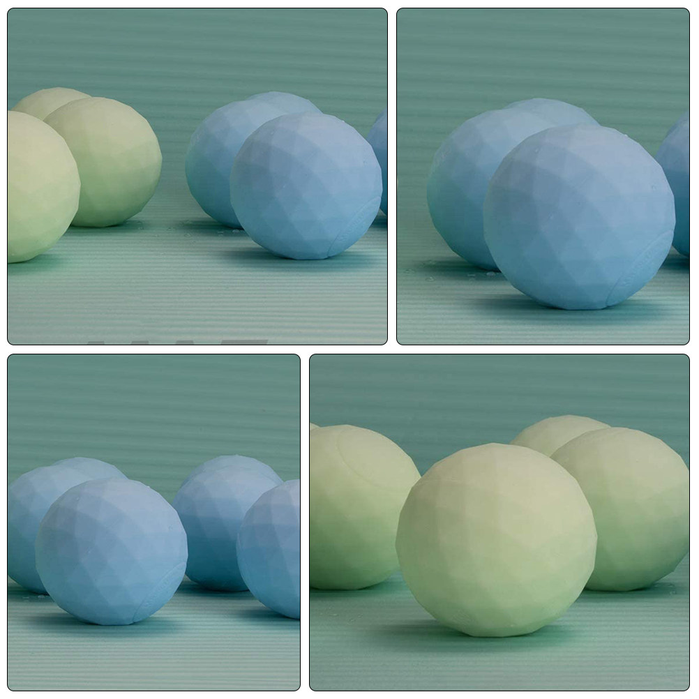 ลูกบอลนวดซิลิโคนยืดหยุ่นหนาแน่ - Pilates Yoga Ball Exercises บทวิจารณ์และราคา