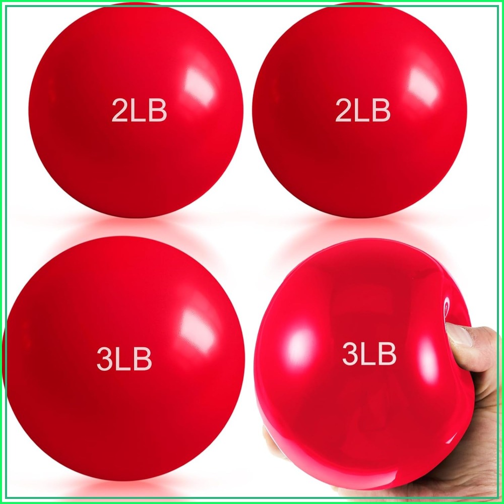 ลูกบอลออกกำลังกายแบบมีน้ำหนัก  - Pilates Yoga Ball Exercises บทวิจารณ์และราคา