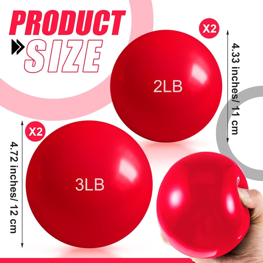 ลูกบอลออกกำลังกายแบบมีน้ำหนัก  - Pilates Yoga Ball Exercises บทวิจารณ์และราคา