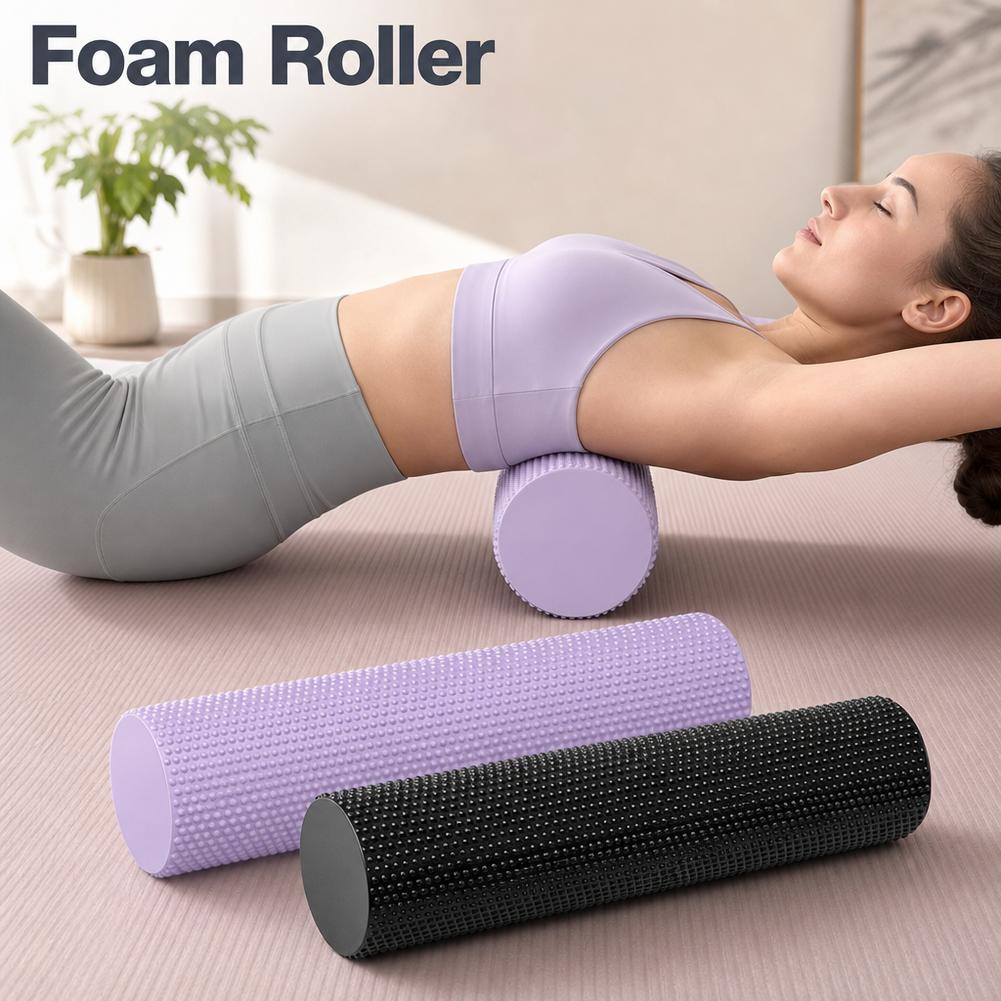 ลูกกลิ้งโฟมโยคะ EVA ความหนาแน่ - Pilates Yoga Stretching บทวิจารณ์และราคา