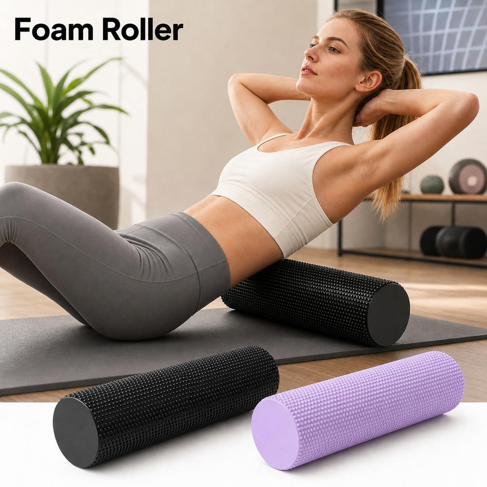 ลูกกลิ้งโฟมโยคะ EVA ความหนาแน่ - Pilates Yoga Stretching บทวิจารณ์และราคา