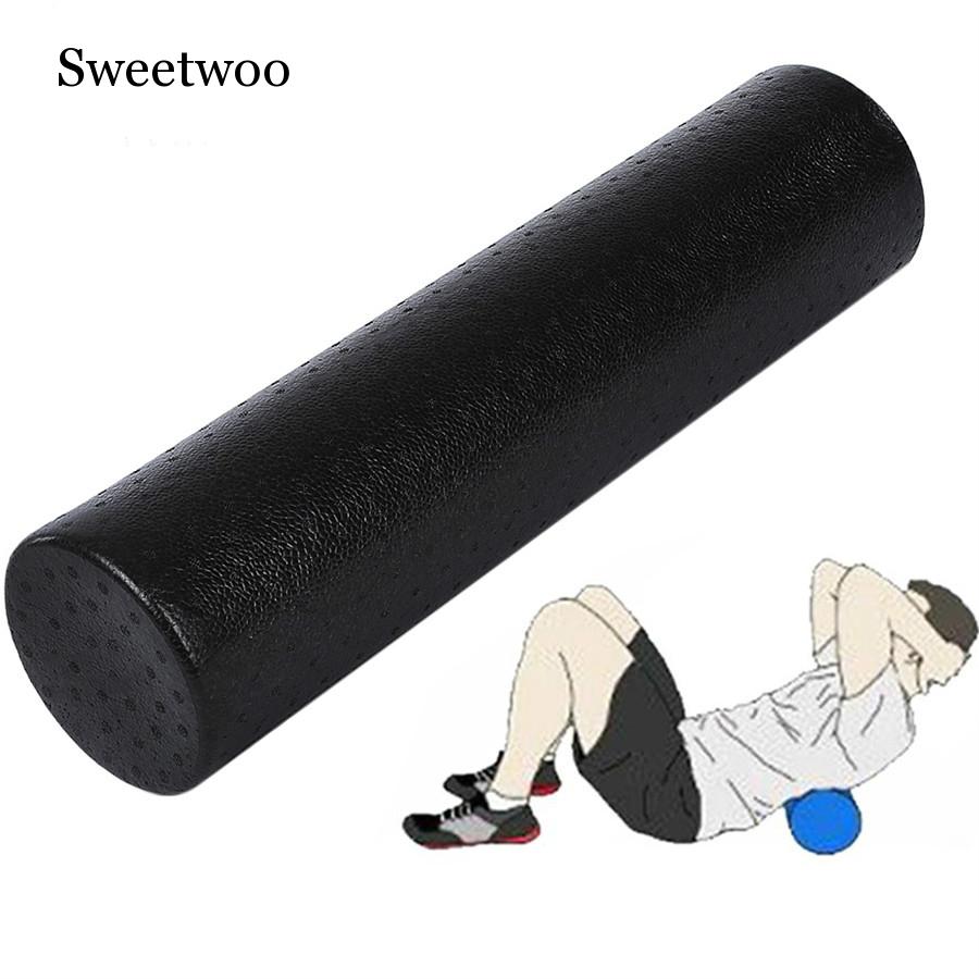 โยคะคอลัมน์ฟิตเนสโยคะโฟม Rolle - Pilates Yoga Block Exercises บทวิจารณ์และราคา