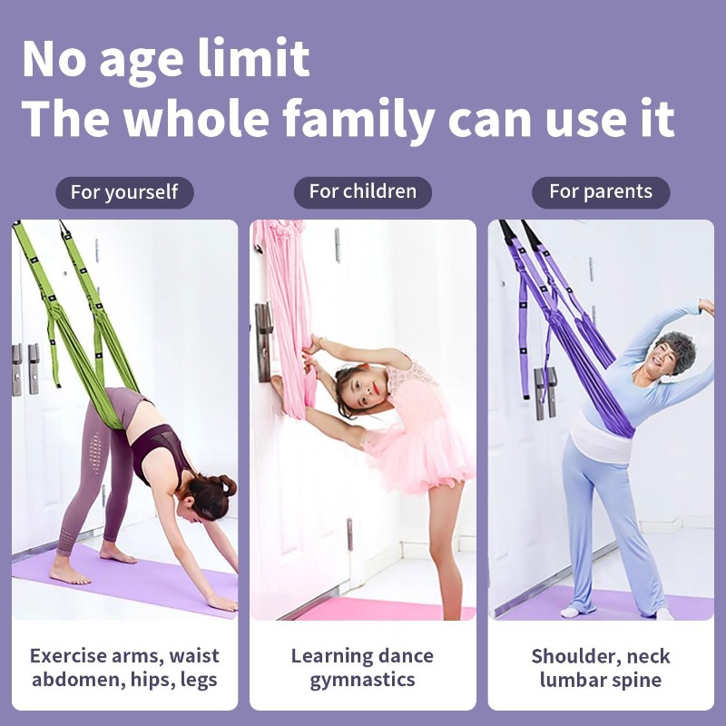 ชุดเปลญวนโยคะปรับระดับได้ พร้อ - Pilates Yoga Stretching บทวิจารณ์และราคา