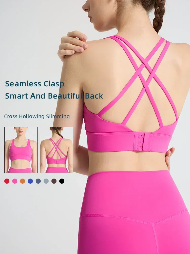 สีทึบผู้หญิงกีฬา Bra เซ็กซี่สา - Pilates Yoga Wrap Top บทวิจารณ์และราคา