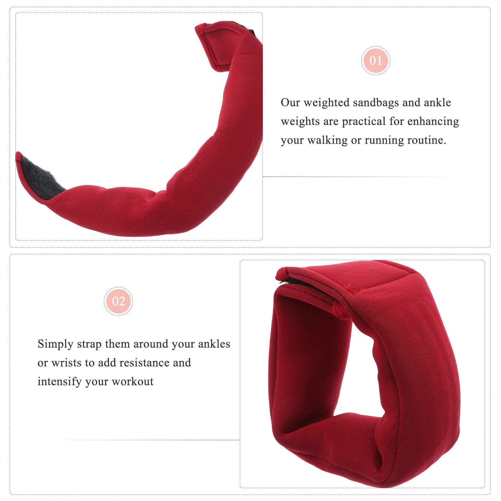 น้ำหนักข้อมือและข้อเท้าปรับระด - Yoga Sandbag Weight บทวิจารณ์และราคา