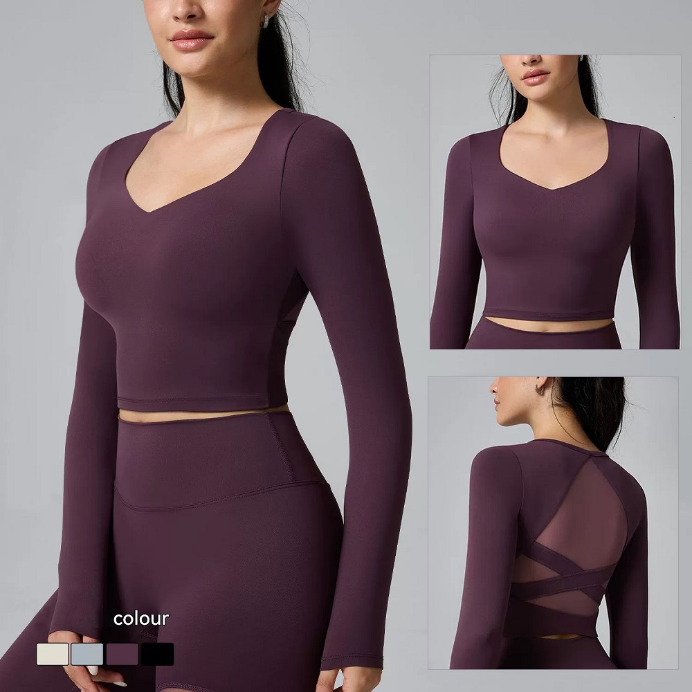 เสื้อโยคะสีขาว Cloud Hide แขนย - Pilates Yoga Wrap Top บทวิจารณ์และราคา